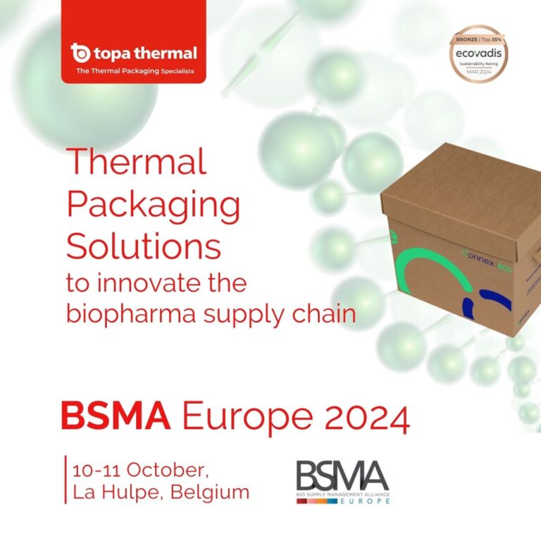 Thermal packaging solutions at biopharma conference BSMA 2024